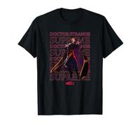Marvel What If Doctor Strange Supreme Text Stack Portrait T-Shirt