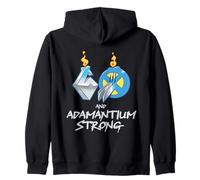 Marvel Wolverine 60 and Adamantium Strong 60th Birthday Sweat à Capuche