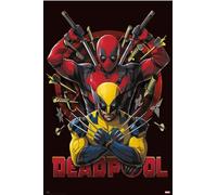 Marvel - Wolverine & Deadpool - Armes - Affiche impression taille 61x91,5 cm