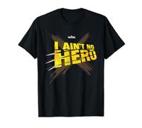 Marvel Wolverine Game I Ain't No Hero X-Logo & Claw Slash T-Shirt