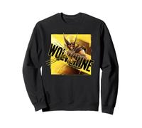 Marvel Wolverine Game Key Art Angled Logo 2026 Video Game Sweatshirt