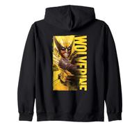Marvel Wolverine Game Key Art Portrait 2026 Video Game Sweat à Capuche