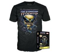 Marvel Wolverine + T-Shirt (Taille XL) POP & Tee Figurine Vinyle FUNKO