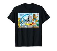 Marvel World of The Fantastic Four! Retro Vintage Comic Art T-Shirt