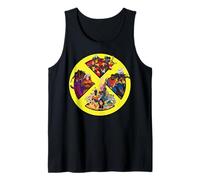 Marvel X-Men '97 Hero Groups Inside Bold Classic X-Men Logo Débardeur