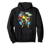 Marvel X-Men '97 Ready to Fight Wolverine Jean Grey Cyclops Sweat à Capuche