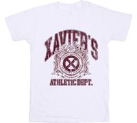 Marvel - "X-Men Athletic Dept" T-shirt pour enfants TV3329 (116) (Blanc)