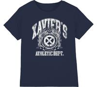 Marvel - "X-Men Athletic Dept" T-shirt pour enfants TV3338 (152-158) (Bleu marine)