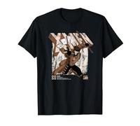 Marvel X-Men Gambit Info T-Shirt, Homme, Noir, S