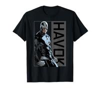 Marvel X-Men Havok Character Side Profile T-Shirt
