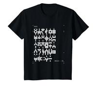 Marvel X-Men Krakoan Language Decoder T-Shirt, Enfant, Noir, 6 Ans