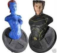 Marvel X-Men Movie - Wolverine and Mystique - Mini Bust Set
