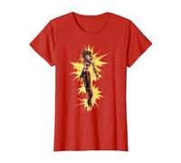 Marvel X-Men Phoenix on Fire T-Shirt, Femme, Rouge, S