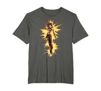 Marvel X-Men Phoenix on Fire T-Shirt, Homme Grandes Tailles, Asphalte, 6X Tall