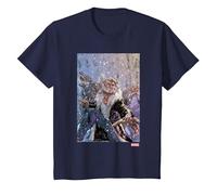 Marvel X-Men Sabretooth Dogs T-Shirt, Enfant, Bleu Marine, 6 Ans