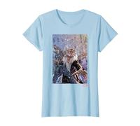 Marvel X-Men Sabretooth Dogs T-Shirt, Femme, Bleu Céleste, L