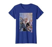 Marvel X-Men Sabretooth Dogs T-Shirt, Femme, Bleu Royal, 3XL