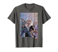 Marvel X-Men Sabretooth Dogs T-Shirt, Homme, Asphalte, 4XL