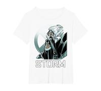 Marvel X-Men Storm The Calm Before Profile T-Shirt, Femme Grandes Tailles, Blanc, 1X