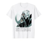 Marvel X-Men Storm The Calm Before Profile T-Shirt, Homme, Blanc, XL