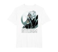 Marvel X-Men Storm The Calm Before Profile T-Shirt, Homme Grandes Tailles, Blanc, 2X Tall