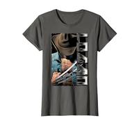 Marvel X-Men Wolverine Old Man Logan Profile T-Shirt, Femme, Asphalte, XXL