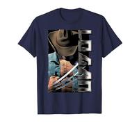 Marvel X-Men Wolverine Old Man Logan Profile T-Shirt, Homme, Bleu Marine, XL