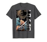 Marvel X-Men Wolverine Old Man Logan Profile T-Shirt, Homme, Chiné Foncé, 3XL