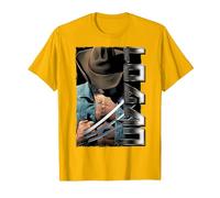 Marvel X-Men Wolverine Old Man Logan Profile T-Shirt, Homme, Doré Vif, M