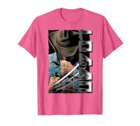 Marvel X-Men Wolverine Old Man Logan Profile T-Shirt, Homme, Rose Chiné, M