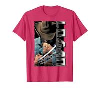 Marvel X-Men Wolverine Old Man Logan Profile T-Shirt, Homme, Rouge Chiné, M