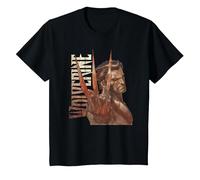 Marvel X-Men Wolverine Three Claws T-Shirt, Enfant, Noir, 2 Ans