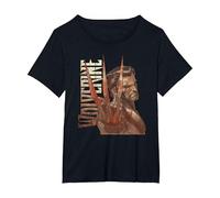 Marvel X-Men Wolverine Three Claws T-Shirt, Femme Grandes Tailles, Noir, 2X