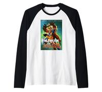 Marvel X-Men Wolverine Versus Sabretooth Cool Poster Manche Raglan
