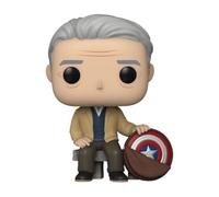 Marvel: Year Of The Shield 80th Anniversary - Figurine Pop! Old Man Steve 9 Cm