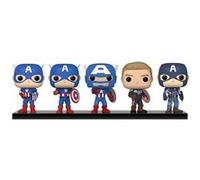 Marvel : Year of the Shield - Pack 5 figurines POP! Captain America: Through the Ages 9 cm G