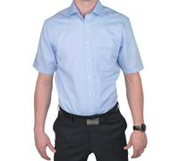Marvelis 4704.12.11 Chemise moderne à manches courtes Bleu clair - Bleu - 46