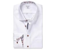 Marvelis Chemise d'affaires homme manches longues 720014, Couleur unie, Coupe moderne, New Kent, Bleu clair 10., 42