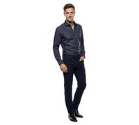 Marvelis Chemise graphite à coupe moderne / cintrée, à manches longues, 4704-64-68 - noir - 40