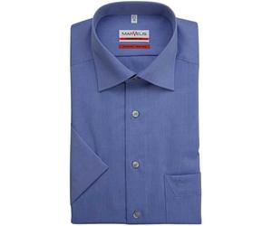 Marvelis Chemise moderne à manches courtes - Bleu roi - 4704.12.13