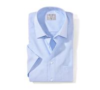 Marvelis Comfort Fit Chemise à manches mi-longues en chambray, Bleu clair, bleu clair, 47