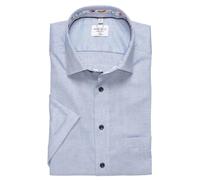 Marvelis New Kent 720712 Chemise d'affaires à manches courtes pour homme, couleur unie, coupe moderne, Bleu 11., 41