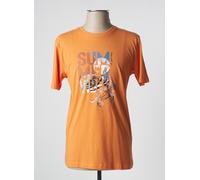 marvelis tee-shirts et débardeurs homme de couleur orange