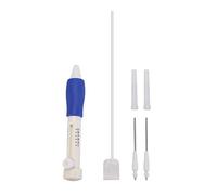 Marvellous Ensemble D'aiguilles à Broder Réglable, Kit De Broderie Avec Stylo Broderie Magique, Broderie D'aiguille De Poinçon Kit, Broderie Brochage Punch Needle Enfileurs d'Aiguille Set