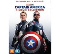 Marvel's Captain America 1-4 Collection Blu-ray 4K Ultra HD G