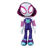 Marvel's Spidey and His Amazing Friends - My Friend Ghost-Spider Peluche avec Sons de 40,6 cm - Jouets de Super-héros pour Enfants de 3 Ans et Plus