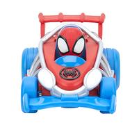 Marvel's Spidey and His Amazing Friends Véhicule à roulettes palmé - Véhicule à Tirer - Comprend Un Super héros Spidey intégré - Jouets mettant en Vedette Votre voisinage Amical Spideys