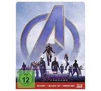 Marvel's The Avengers-Endgame-Steelbook Edition (Bonus Blu-Ray) [Import]