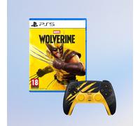 Marvel's Wolverine - Édition Standard - PS5 - Version Française + Manette Sans Fil PlayStation 5 DualSense - Marvel's Wolverine Édition Limitée (Jaune et Noir)