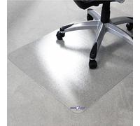 Marvelux 120 x 130 cm (47 "x 51") Tapis de Chaise rectangulaire ECO (polymère amélioré) pour Tapis à Poils Bas et Standard | Protecteur de Tapis Transparent | Plusieurs Tailles